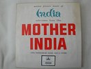 Mother India Lata Mangeshkar & Mohd. Rafi Mother India OST Selections LP VG++