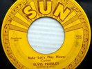ELVIS PRESLEY r&r 45 on SUN 217 Baby Let's Play House I'm Left You're Right C38