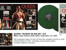 QUEEN WORKS IN MILAN LIVE ITALY 1984 CONCERT LIMITED 500 COLORED VINYL LP SET