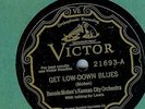 BENNIE MOTEN - GET LOW DOWN BLUES - VICTOR 78 RPM