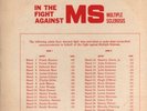 (Hear) 1967 Multiple Sclerosis 25 Celebrities PSA DJ Spot Announcements LP