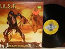 WASP THE LAST COMMAND LP VINYL ST-12435  R14
