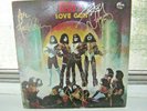 ****KISS SIGNED LP LOVE GUN BY 4 MUSICIANS IN THE BAND 1977****