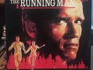 The Running Man   LP Soundtrack 1987 - TER 1158 - with mini movie poster