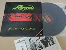 POISON OPEN UP AND SAY AHH  1989 pressing KOREA VINYL LP 12