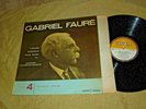 GABRIEL FAURE THYSSENS-VALENTIN Vol 4 Impromtus Preludes LP Ducretet=Thomson