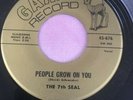 Rare Garage 45 The 7th Seal People Grow On You Gama Records Psych Grail 45-676