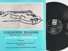 Janine Andrade, Walther: Brahms- Violin Concerto Op 77 / Musica et Litera ED1