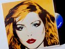 BLONDIE HEART OF GLASS 12 INCH VINYL + DEBBIE HARRY ANDY WARHOL LITHO N.MINT