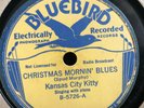 KANSAS CITY KITTY BLUEBIRD 5726 BLUES 78 RPM V+ MOZELLE ANDERSON KAZOO & PIANO