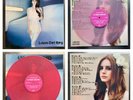 VERY RARE CLEAR PINK COLOR VINYL LANA DEL REY UNRELEASED 2x LP [ lust for life
