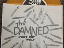 The Damned Dont Cry Wolf Orange Vinyl Punk Clash Sex Pistols Crass Ruts