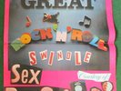 SEX PISTOLS first print PROMO POSTER Jamie Reid 1979 THE GREAT R'N'R SWINDLE