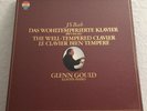 4 LP / BACH / GLENN GOULD / THE WELL-TEMPERED CLAVIER / CBS BOX 77427