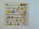 RARE-PAUL WING-500 HATS OF BARTHOLOMEW CUBBINS-EP DR SEUSS JIM FLORA ART  N MINT