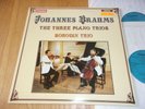 CHANDOS DBRD 2005 DIGITAL BRAHMS - THE THREE PIANO TRIOS *BORODIN TRIO* 2 LPs NM