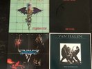 Motley Crue and Van Halen - 80's Heavy Metal Vinyl Record 4 Pack (1978 - 1989)