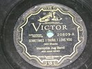 Memphis Jug Band Sometimes I Think I Love You Memphis Boy Oct 1927 