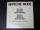 '81 45 RPM 12 Big Muff Photographic NODISCO Boys Say Go  DEPECHE MODE Sire Promo