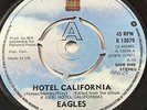 THE EAGLES Hotel California 1977 UK 7