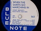 SINDEY BECHET: When the Saints go Marching In BLUE NOTE 563 Jazz 78 E+/N- Super