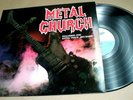 VINYL ALBUM RECORD,METAL CHURCH, BIG GUNS,BEYOND THE BLACK,MERCILESS ONSLAUGHT