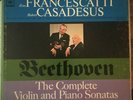M4L324, 2-eye Beethoven Violin & Piano Sonatas Francescatti Casadesus  4 lp NM