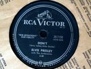 ELVIS PRESLEY 1958, 78 RPM, “DON’T/I BEG OF YOU” CANADA RCA #20-7150.