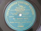 Czech Hudba Sokolska Na Nasem Sadé Prague 78 RPM Gramophone Concert