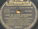 DUKE ELLINGTON Jazz Brunswick 80000 78rpm BIRMINGHAM BREAKDOWN   E