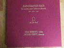 LOLA BOBESCO JACQUES GENTY BACH VIOLIN SONATAS BWV1014-1019 PRIVATE LIM 117/300