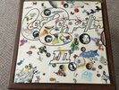 LED ZEPPELIN III, RED/MAROON LABEL, 1ST ISSUE - ROTATING SLEEVE IN EX- CONDITION