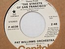 Funk 45-Pat Williams Orchestra-Streets of San Francisco-Capitol-PROMO-VG to VG+