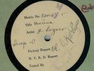 HIPOLITO LAZARO - MARINA - COLUMBIA 78 RPM TEST PRESSING