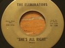 The Eliminators -She's All Right- Indiana Garage / Surf Hot Rod 45 - Hear