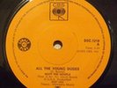 Rare MOTT THE HOOPLE All the Young Dudes SOUTH AFRICAN 45 7