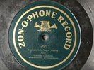 COLONIAL ORCHESTRA Characteristic Negro Medley ZON-O-PHONE RECORD 391 one-sided