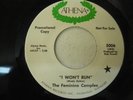 Female Mod Psych Garage 45 Feminine Complex I Won't Run NEW PROMO