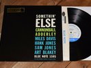 Cannoball Adderley Somethin Else NM  DG Stereo 1st W63 Blue Note lp Miles Davis
