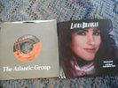 2 Laura Branigan  45 rpm  vinyl records- Gloria-  Solitaire