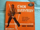 EDDIE COCHRAN C'Mon Everybody 4 track EP London RE-U 1214 UK 1959 VG+/VG+
