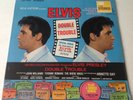 ELVIS PRESLEY DOUBLE TROUBLE *SEALED* 1967 w/ Orig 'SEARS' Sticker & Photo LP