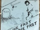 GG Allin ORIGINAL Live Fast Die Fast 7” EP Black & Blue Recs 1984 RARE  Punk KBD