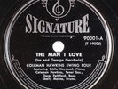 COLEMAN HAWKINS: The Man I Love US Signature 90001 Original Jazz 78 12” E/E+