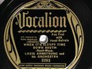 Louis Armstrong and his Orchestra VOCALION 3203 E+ PRE WAR JAZZ 78