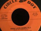 ROCKABILLY Chuck Carson Betty Lee When Love Grows Old VG+ CIRCLE DOT PRIVATE1959