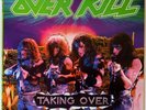 ORIGINAL NEAR MINT OVERKILL TAKING OVER 1987 VINYL LP THRASH METAL METALLICA
