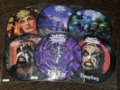 King Diamond. 6 Picture Discs fatal Portrait Them Abigail. Mercyful Fate member
