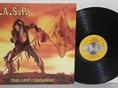 W.A.S.P. The Last Command LP 1985 Capitol Records ST12435 WASP Heavy Metal Vinyl