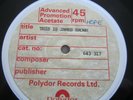 James Brown - This is James Brown  UK PROMO  ACETATE  LP POLYDOR 643 317 45 RPM